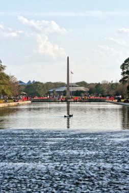 Obelisk on Water clipart