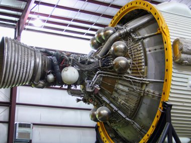 Space Shuttle Engine Parts clipart