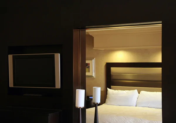 Hotelkamer — Stockfoto