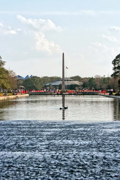 stock image Obelisk on Water