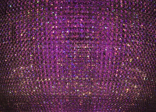 Fondo de cristal púrpura — Foto de Stock