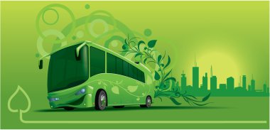 Bio-bus clipart