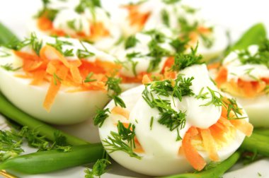 Eggs salad clipart