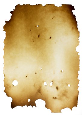 Old burned paper texture clipart