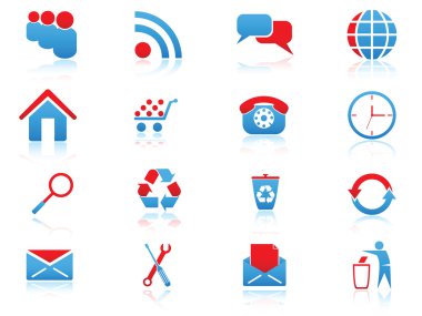 Web icon set clipart