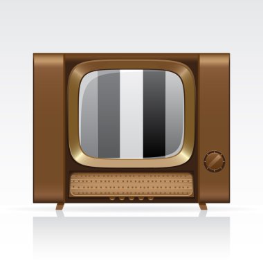 Retro TV clipart