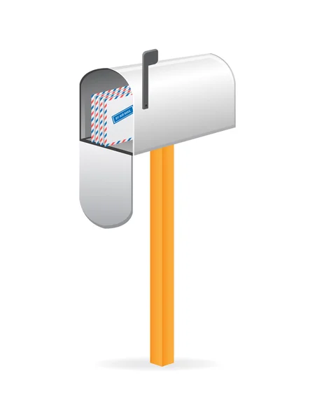 Vector mailbox — Stock Vector