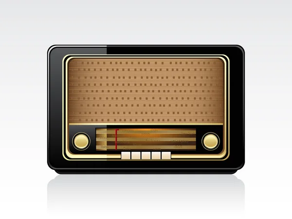 Radio rétro — Image vectorielle