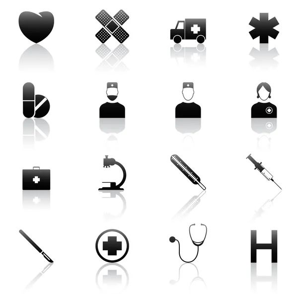 Simboli medici — Vettoriale Stock