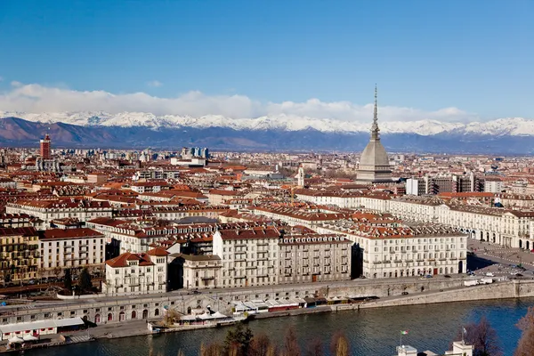 Turin vista panorâmica — Fotografia de Stock