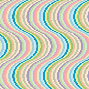 Big wave stripes clipart