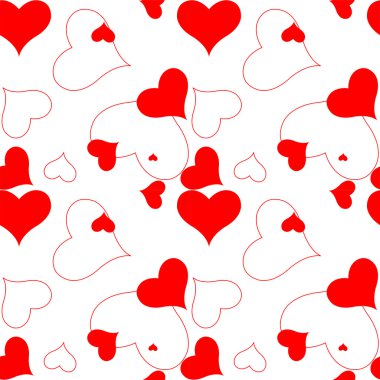 Heart pattern 2 clipart
