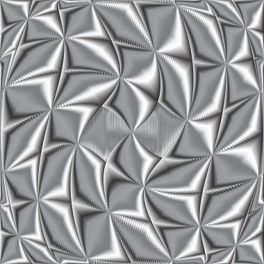 Twisted metallic texture clipart