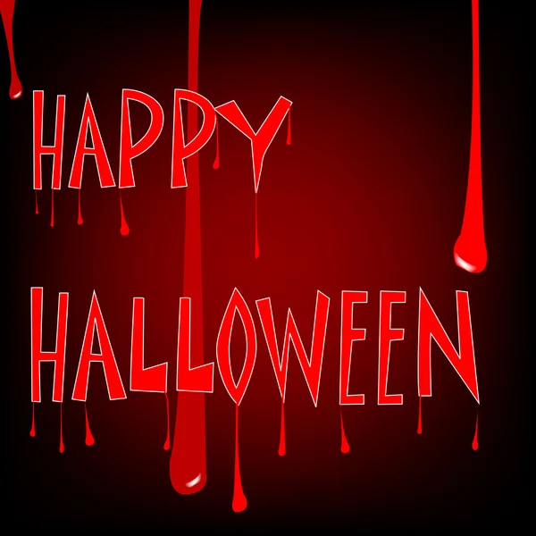 Bloody halloween — Stock Vector
