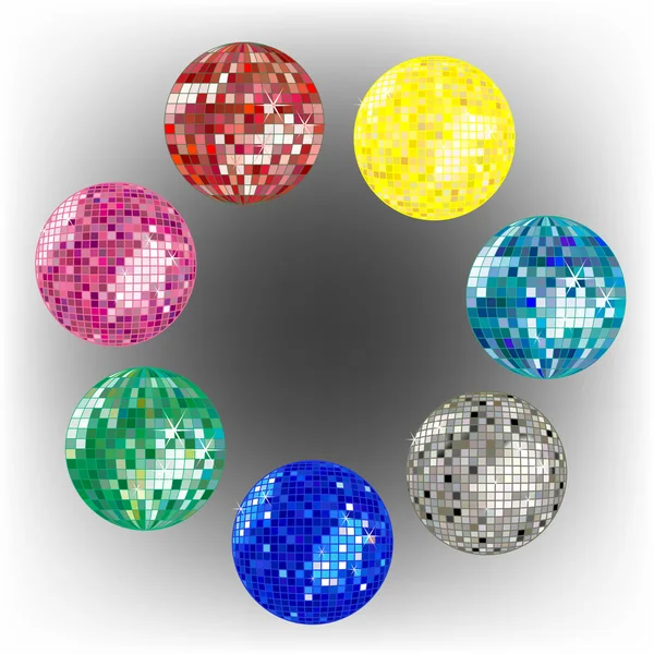 Συλλογή disco ball 2 — Διανυσματικό Αρχείο