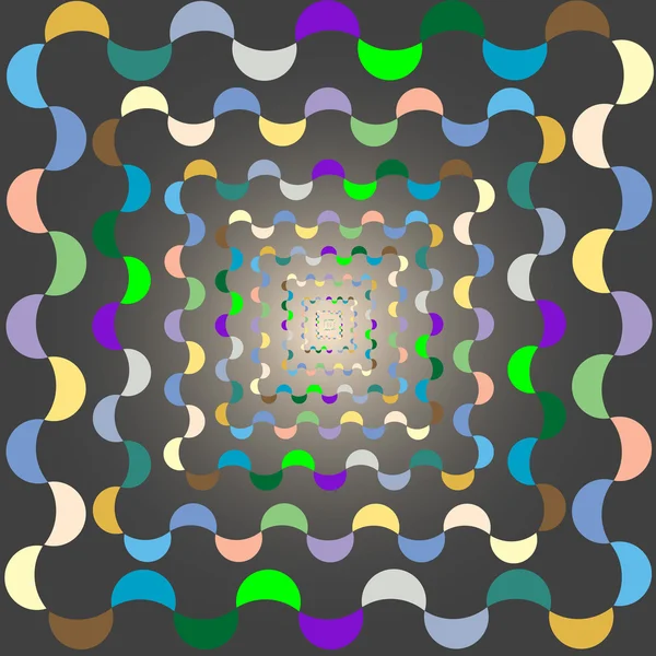 Demi-cercle — Image vectorielle