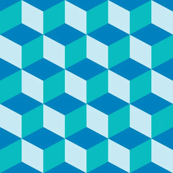 Psychedelisches Muster gemischt blau — Stockvektor