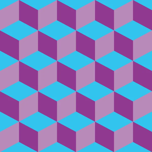 サイケデリックな柄の紫とブルーのミックス — ストックベクタ
