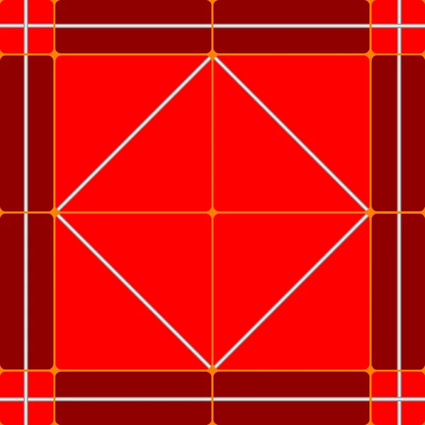 Röd keramiska plattor — Stock vektor
