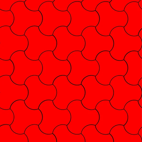 Steen rood patroon — Stockvector