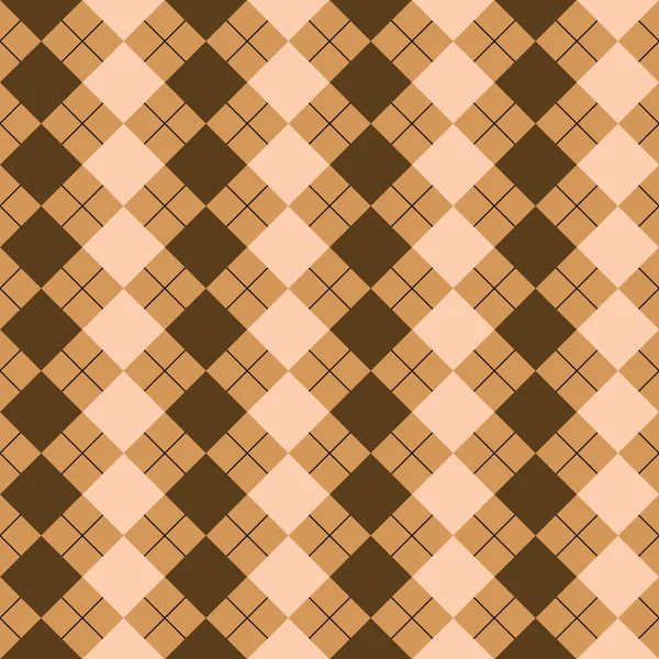 Текстура свитера смешанных коричневых цветов — стоковый вектор