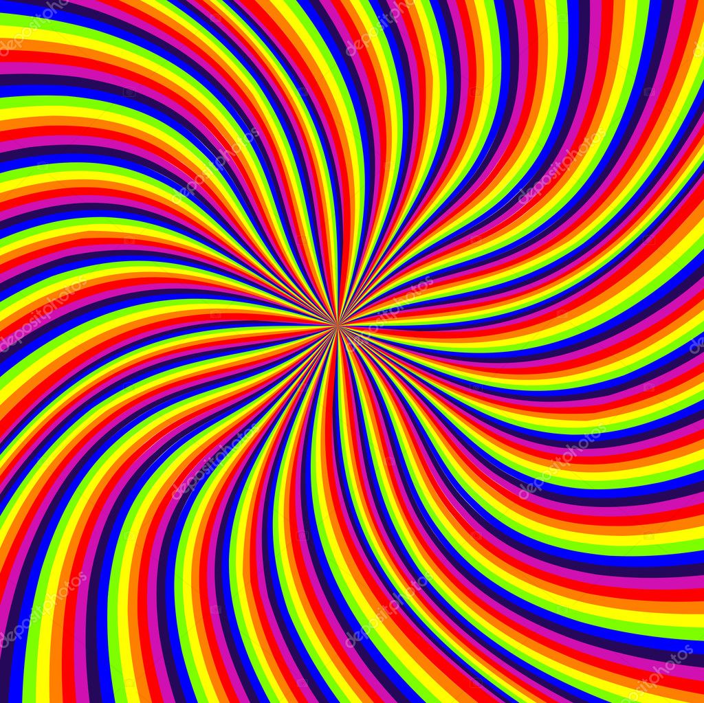 Rainbow swirl — Stock Vector © robertosch #1245865