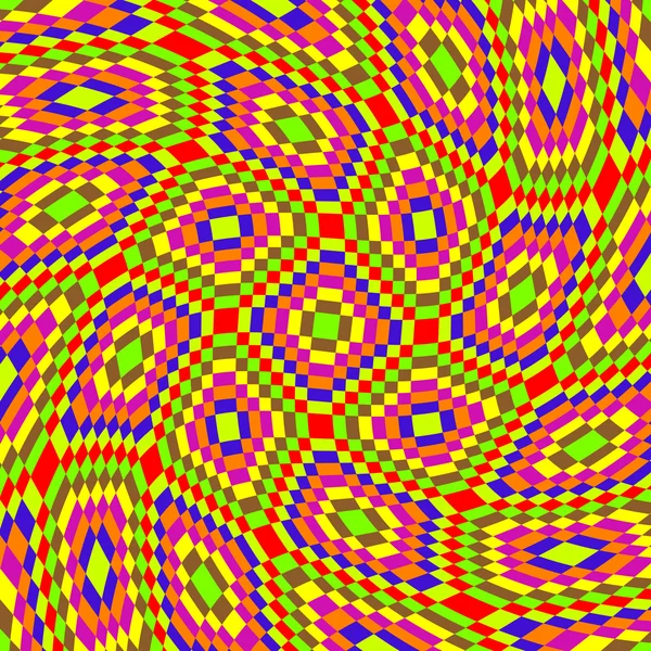 Квадратів swirl текстури — стоковий вектор