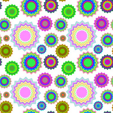 Seamless geometric pattern extended clipart