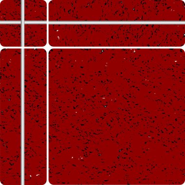 Red stone tipe ceramic tiles clipart