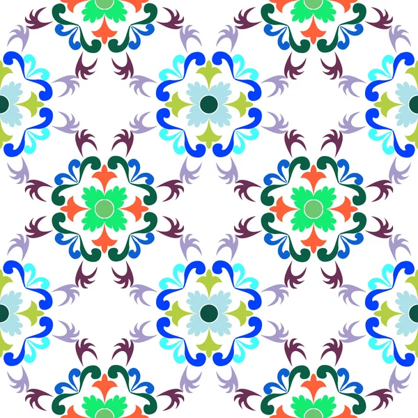 Seamless floral pattern 4 — Stock Vector