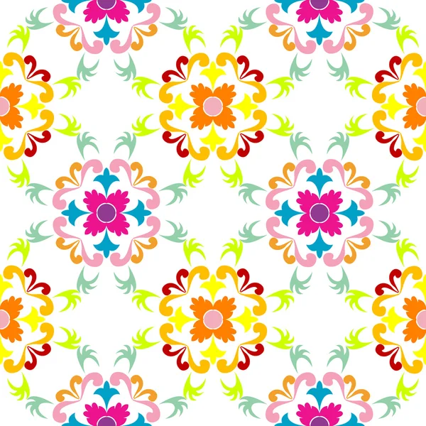 Άνευ ραφής λουλουδάτο μοτίβο 3 — Διανυσματικό Αρχείο