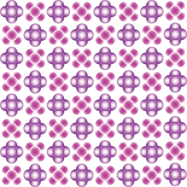 Burbujas púrpura textura sin costura — Vector de stock