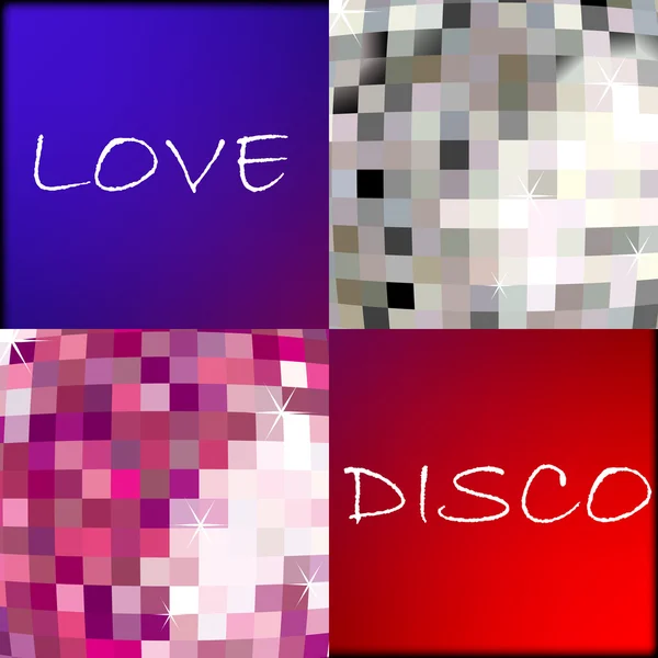 Disco de amor — Archivo Imágenes Vectoriales