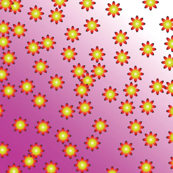Malé květy — Stockový vektor