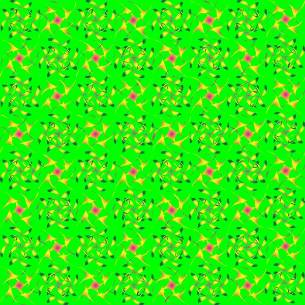 Πράσινο, κίτρινο και μοβ μοτίβο υφής — Διανυσματικό Αρχείο
