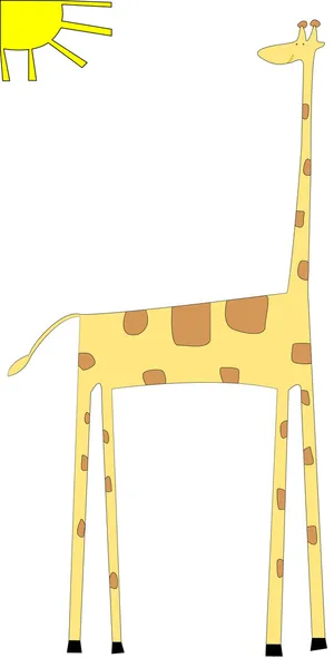 Żyrafa — Wektor stockowy