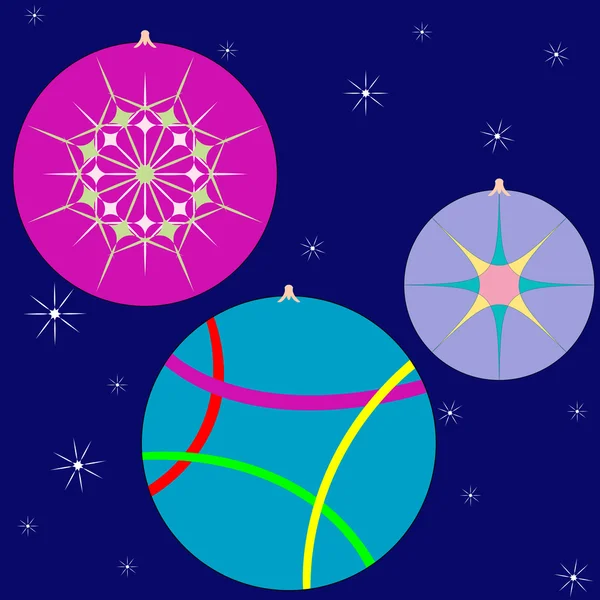 Collection globes de Noël 2 — Image vectorielle