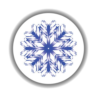 Snow flake madalyon