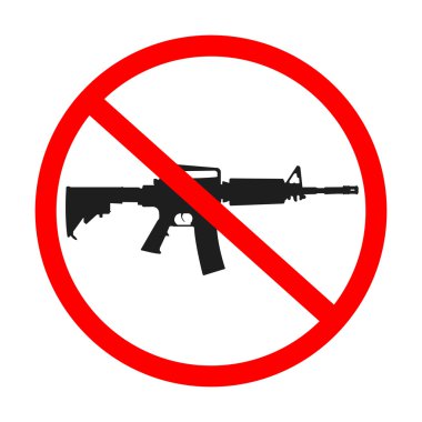 No guns allowed clipart