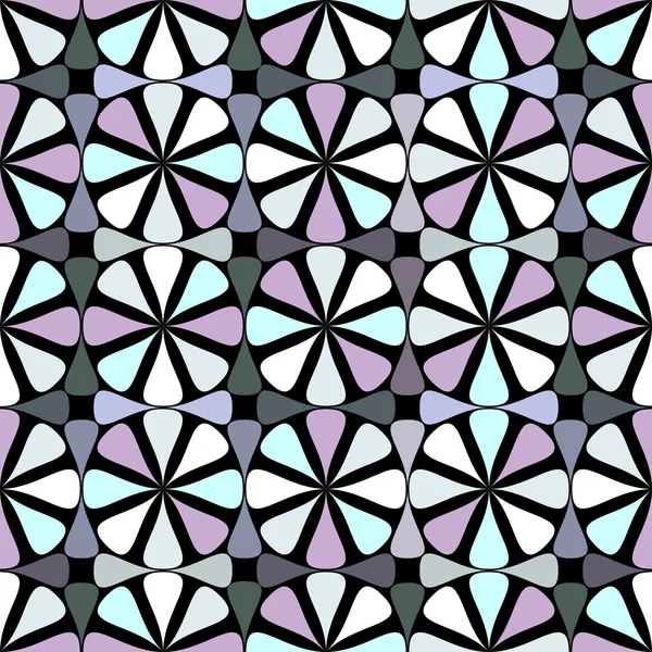 Geometrisches nahtloses Muster 3 — Stockvektor