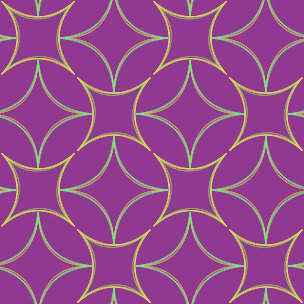 Schéma géométrique abstrait sans couture ext — Image vectorielle