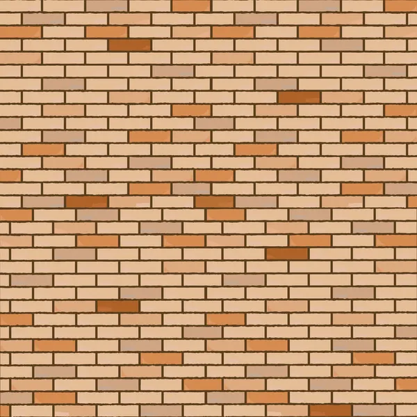 Mauer aus Ziegeln — Stockvektor