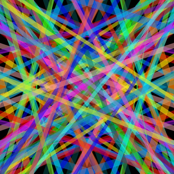 Färgade abstrakta ränder — Stock vektor