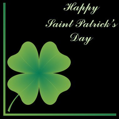 Happy saint patrick's day clipart