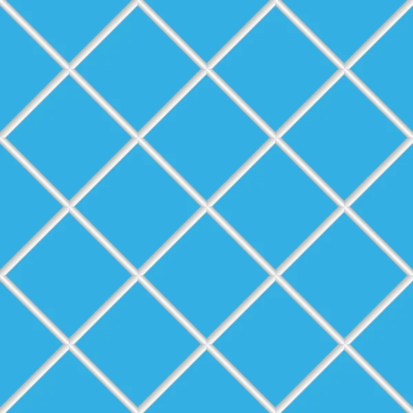 Синя безшовна керамічна плитка — стоковий вектор