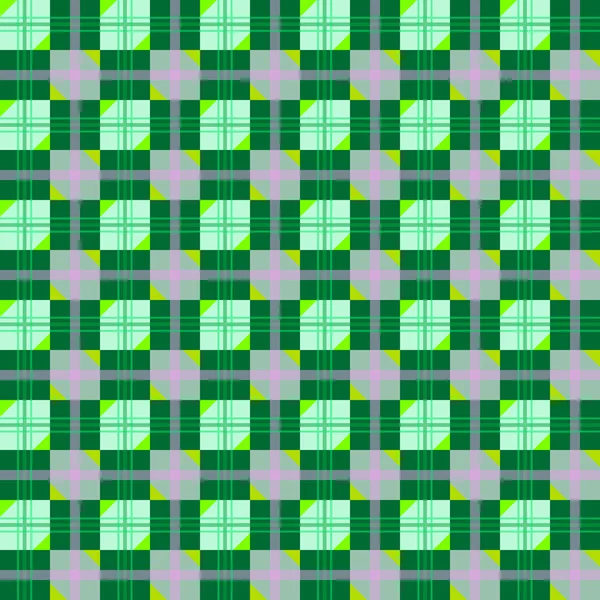 漂亮纹理与绿色几何扩展 — 图库矢量图片