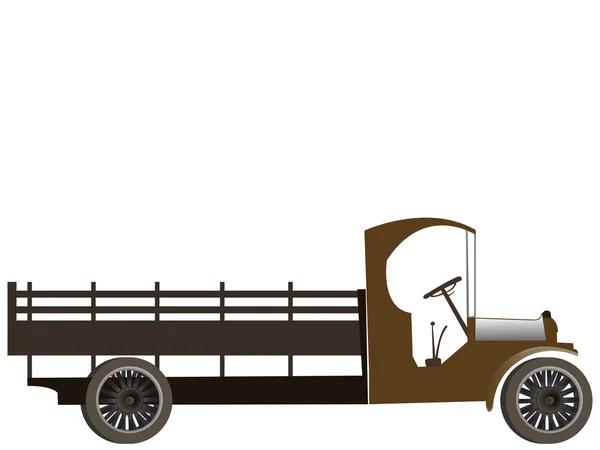 Régi teherautók오래 된 트럭 — 스톡 벡터