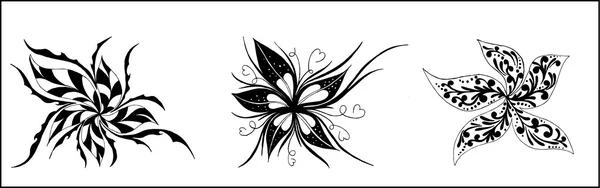 ベクターの花のアート — ストックベクタ
