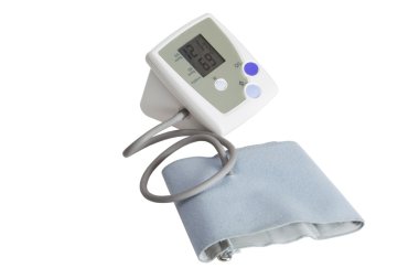 Automatic blood pressure monitor clipart