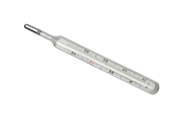 水銀温度計 — ストック写真